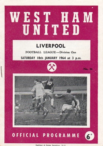 Match programme